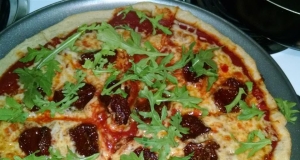 Sun-Dried Tomato and Arugula Pizza