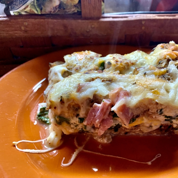 Easy Breakfast Strata