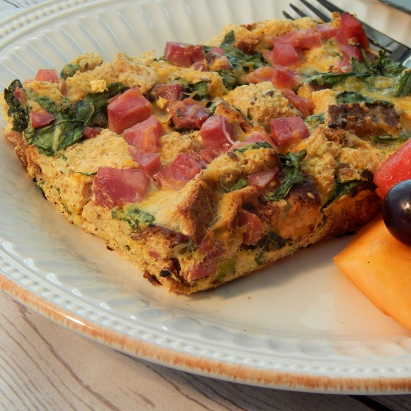 Easy Breakfast Strata