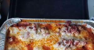 Cheese Stuffed Manicotti