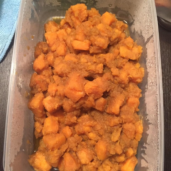 Brandied Candied Sweet Potatoes