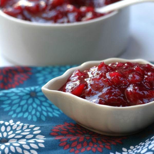 Cranberry Sauce with Pineapple