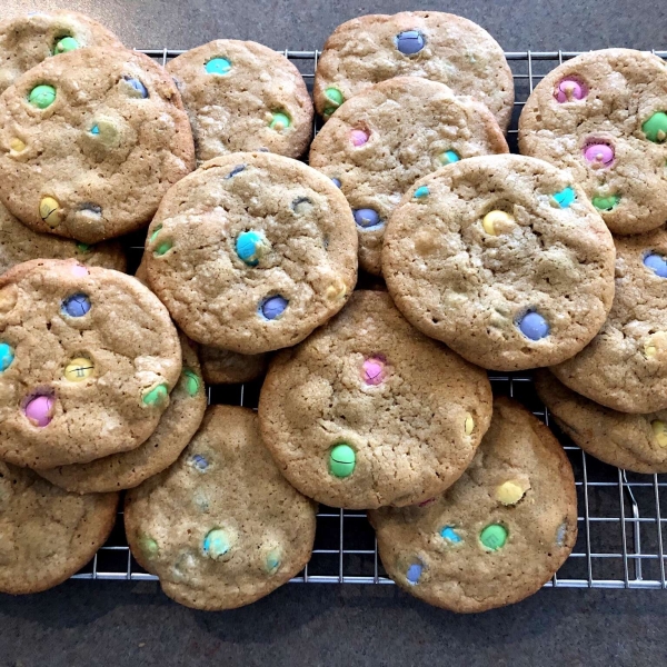 Easter M&M Cookies