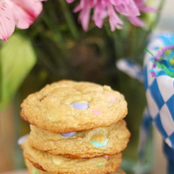 Easter M&M Cookies