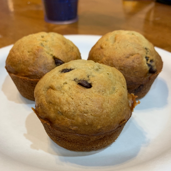 Lighter Banana Muffins