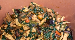 Chicken Eggplant Stir-Fry
