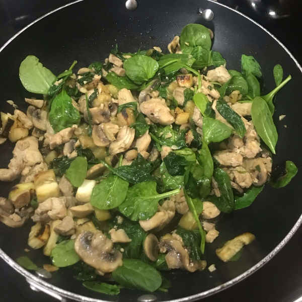 Chicken Eggplant Stir-Fry