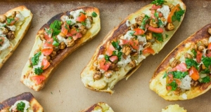 Stuffed Mediterranean Baked Potatoes