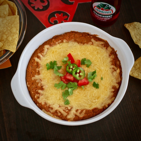 Spicy Cheesy Refried Beans