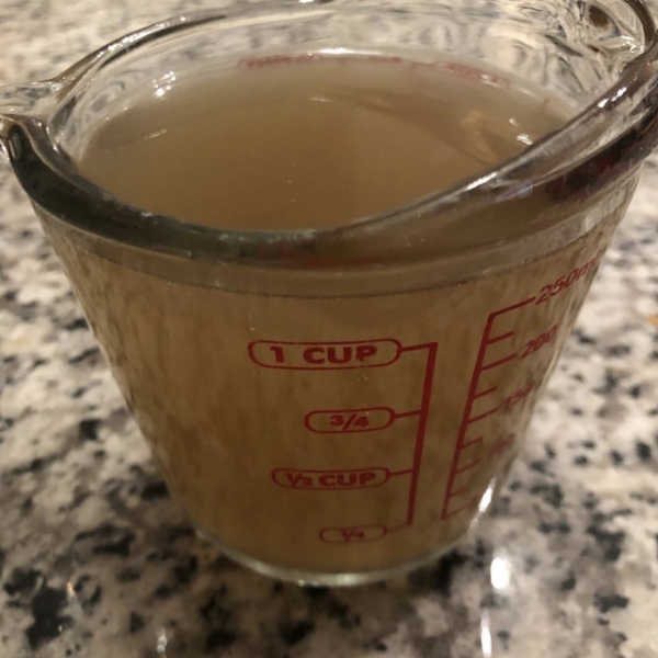 Homemade Chicken Feet Stock