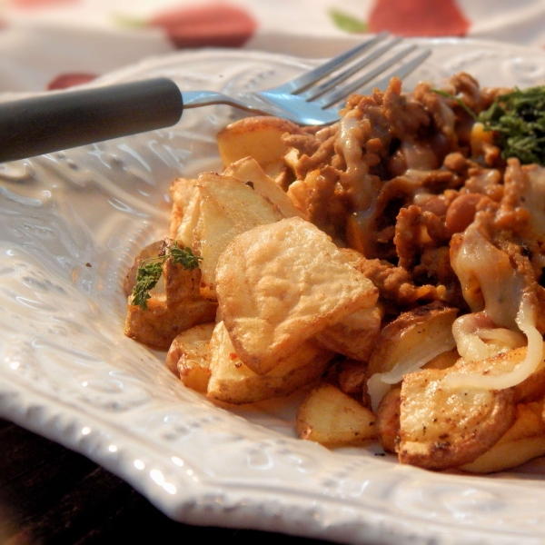 Southern Ground Beef and Bean Skillet