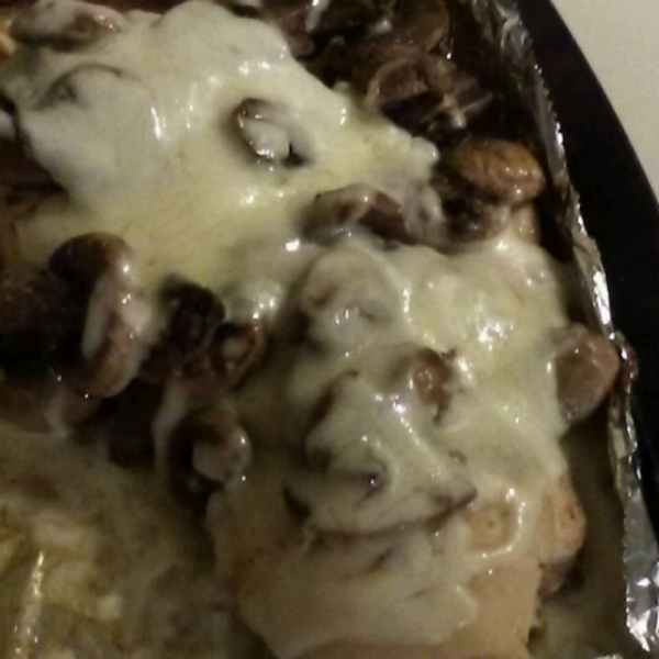 Smothered Chicken with Mushrooms