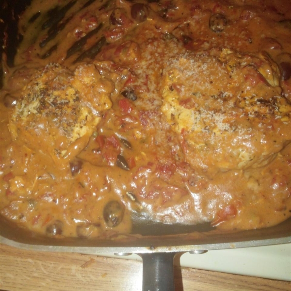 Chicken in Creamy Sun-Dried Tomato Sauce