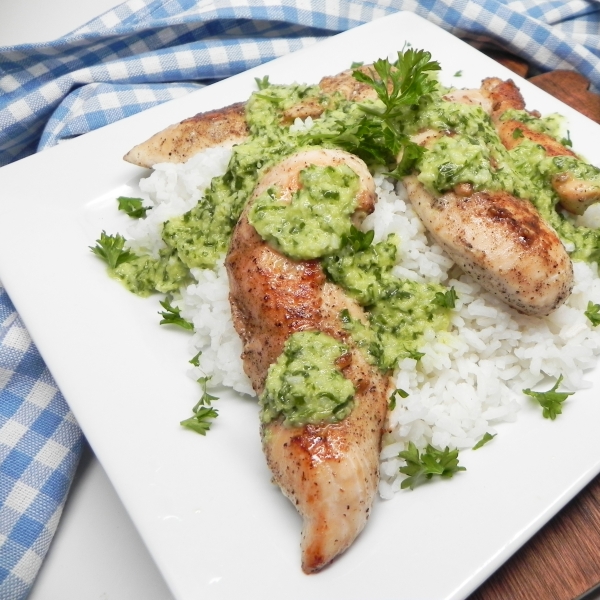 Pan-Seared Chimichurri Chicken