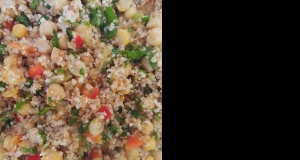 Bulgur Chickpea Salad