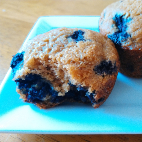 Blueberry Cornmeal Muffins