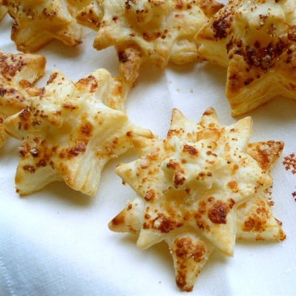 Parmesan Puff Pastry Stars