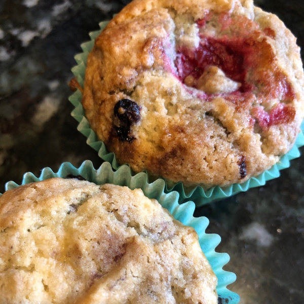 Berry Lemon Muffins