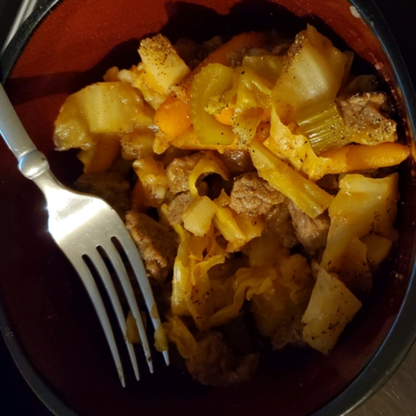 Beef and Cabbage Stew