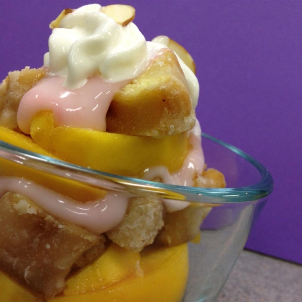 Strawberry Peach Parfait
