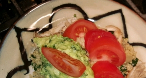 Cold Chicken Quinoa Avocado Salad
