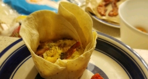 Easy Microwavable Bacon and Egg Breakfast Bowl