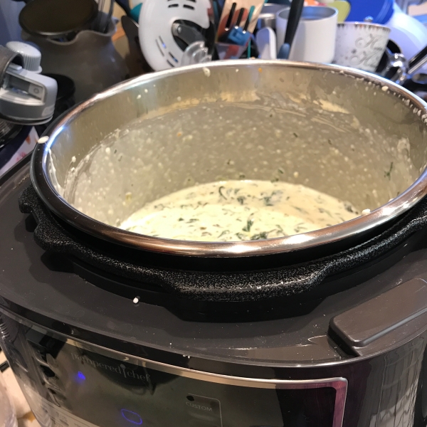 Instant Pot® Spinach and Artichoke Dip