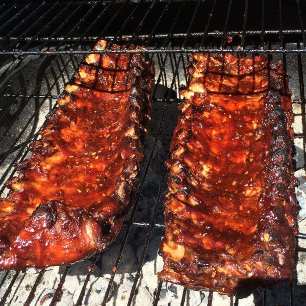 Sunday Afternoon Slow-Cooked Spare Ribs