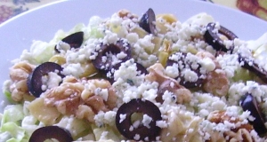 Walnut Blue Cheese Artichoke Salad