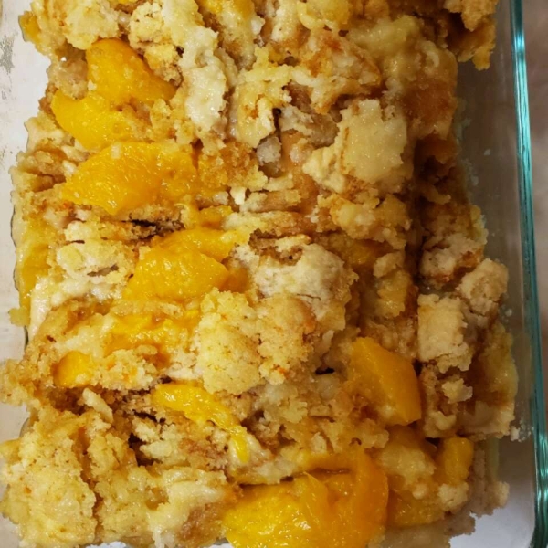 Marie's Peach Dump Cake