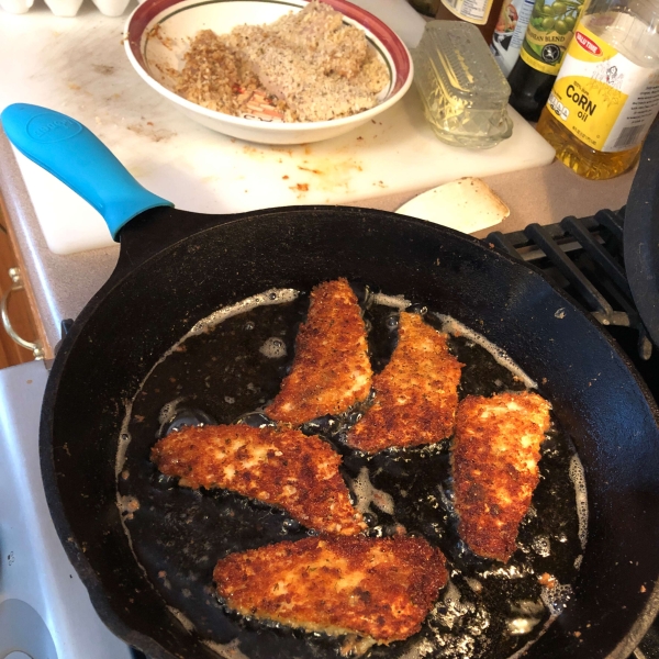 Cajun-Crusted Snapper Fillets
