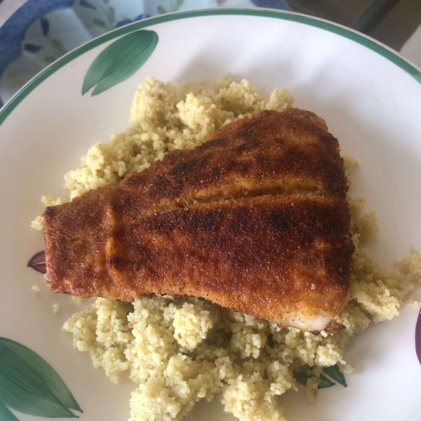 Cajun-Crusted Snapper Fillets
