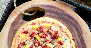 Clam Pizza with Red Sauce