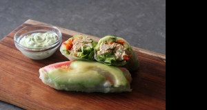 Chicken Salad Summer Rolls
