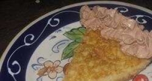 White Chocolate Chip Buttermilk Pie