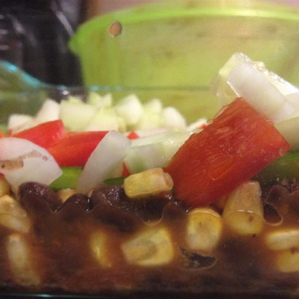 Spicy Bean and Corn Salsa Side