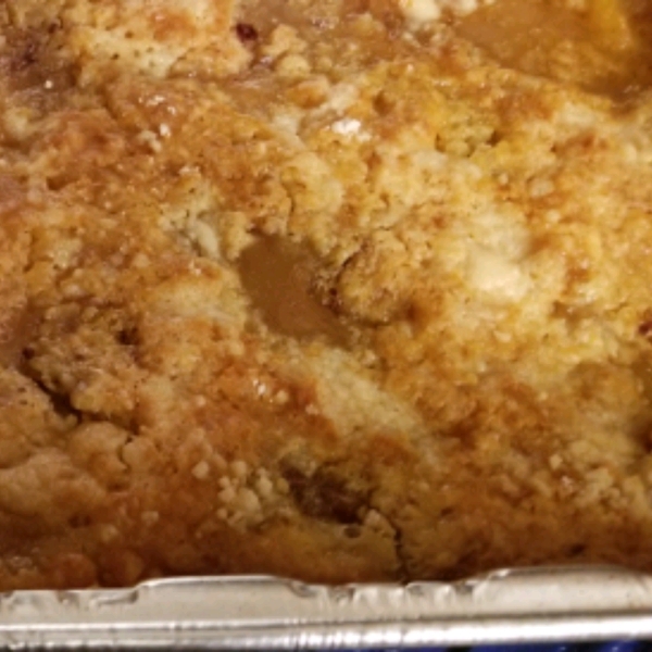 Peach Cobbler Cake