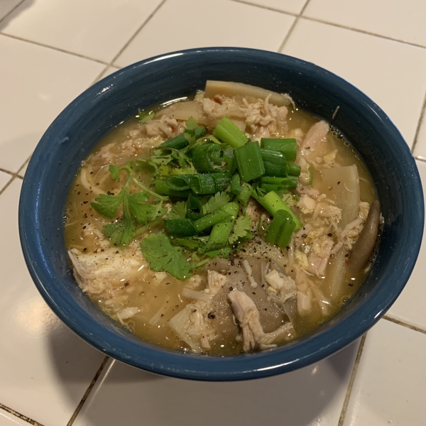 Hot and Sour Chicken Soup