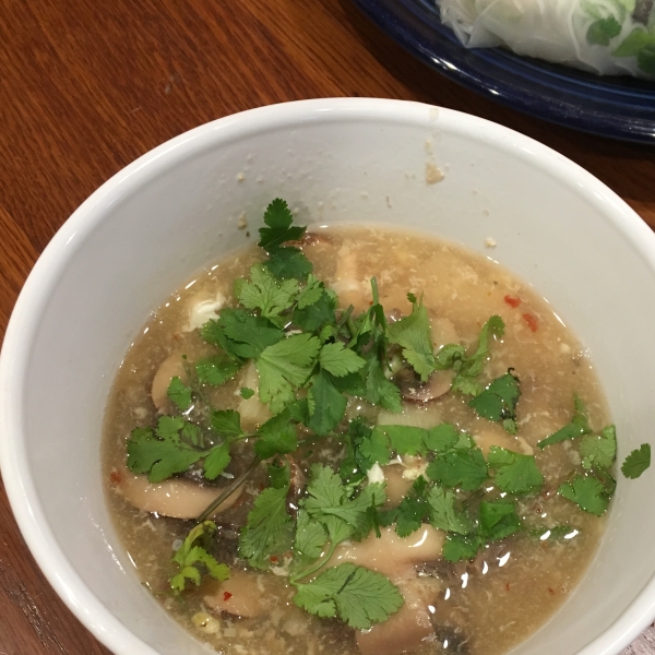Hot and Sour Chicken Soup