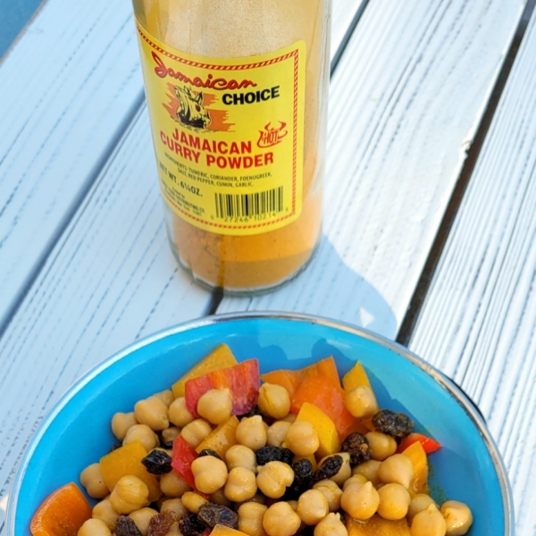 Curry Chickpea Salad