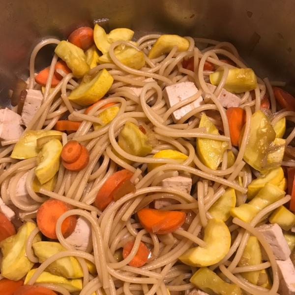 Sesame Asian Tofu Stir-Fry
