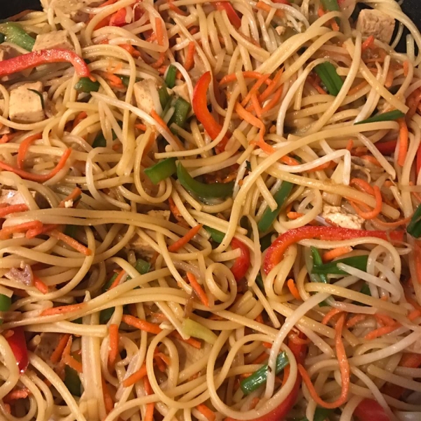 Sesame Asian Tofu Stir-Fry