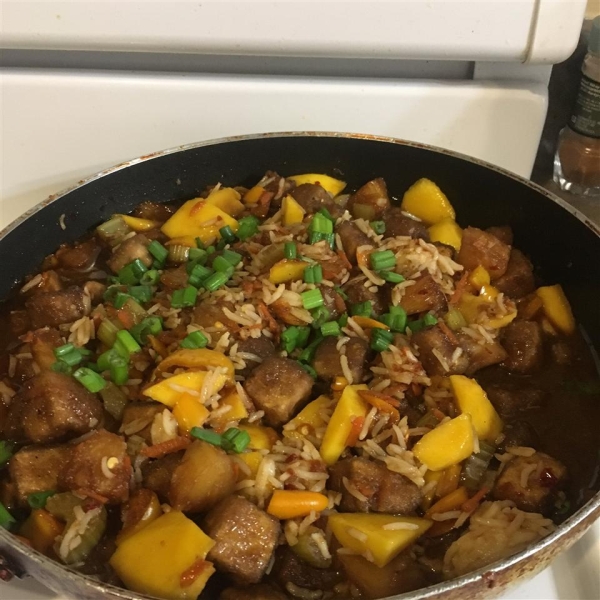 Sesame Asian Tofu Stir-Fry