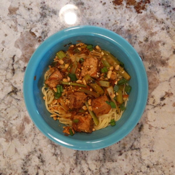 Sesame Asian Tofu Stir-Fry