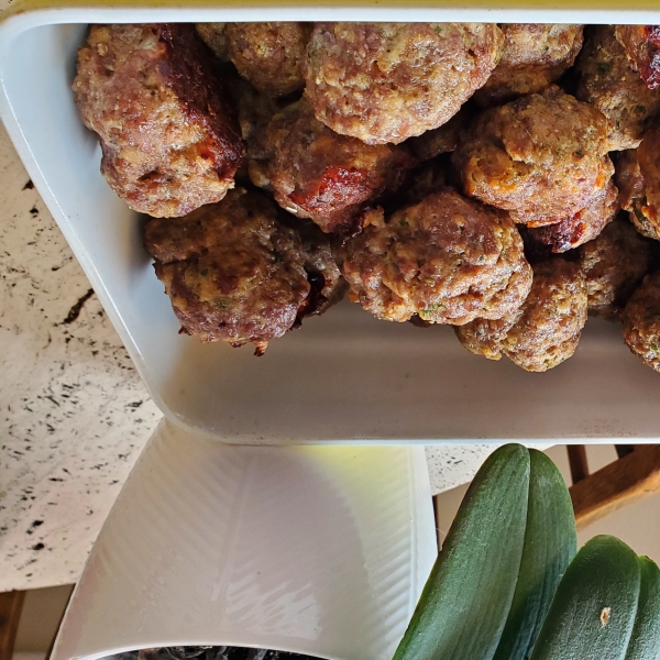 Italian Baked Meatballs