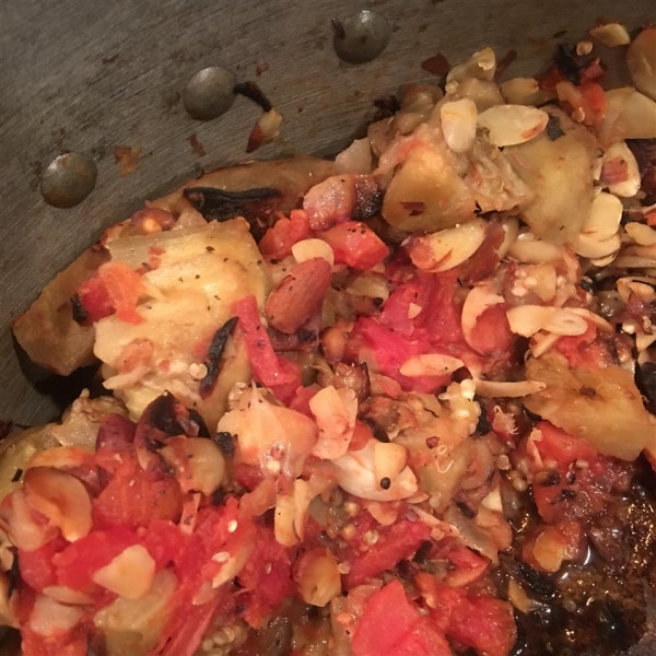 Eggplant with Almonds