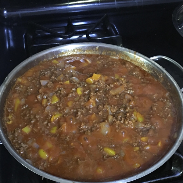 Dallas-Style Sloppy Joes