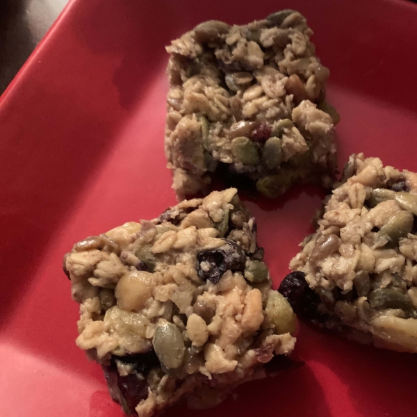 Cranberry Nut Granola Bars