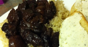 Beef and Plum Stew (Inspired by the Hunger Games)