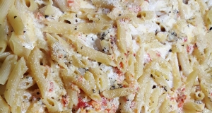 Artichoke and Roasted Red Pepper Pasta